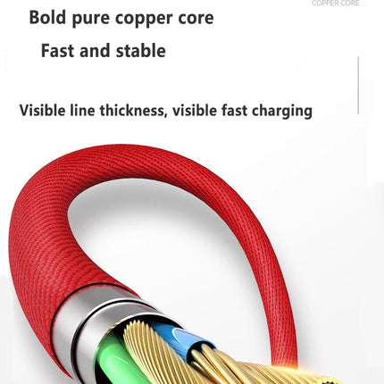 90 Degree USB Cable For iPhone 14 13 12 11 Pro Max X XR 6s 7 8 Plus 2m 3m Lead Mobile Phone Fast Charging Cord Data Charger Wire