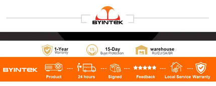 BYINTEK U4 LOVE  1 Projector 4K Smart 1080P Mini Home Theater Video Android WIFI for Smartphone Cinema