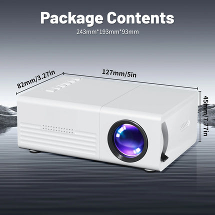Mini Projector TFT LCD Wifi Bluetooth Smart Projectors Home Cinema Outdoor Theater High-definition Proiettor Media Player