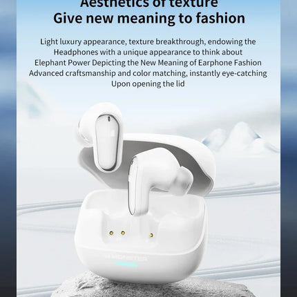 Monster MQT52 Wireless Headphones Bluetooth 5.4 HIFI Stereo Earphones Talking Noise Canceling Music  Gaming Headset with Mic