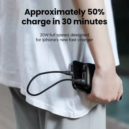Olaf 25cm Short USB Type C Cable Fast Charging USB C Lightning Cable for iPhone Huawei Xiaomi Power Bank Mobile Phone Data Cable